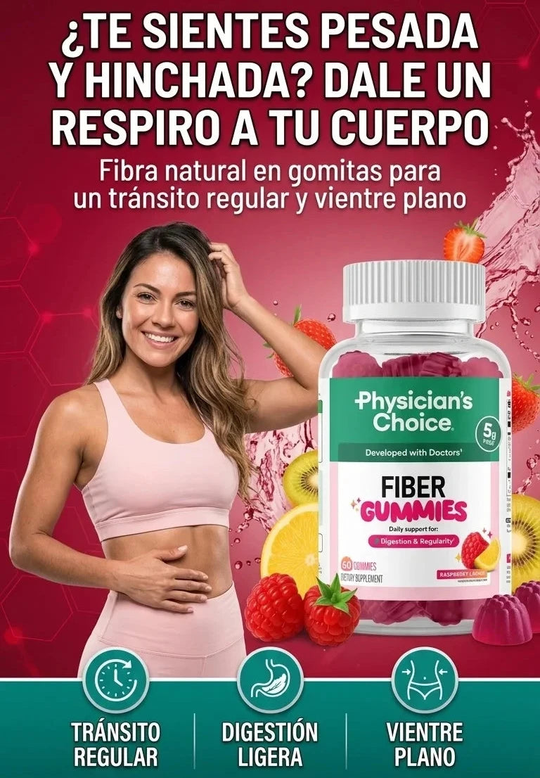 FIBER GUMMIES | 60 Gomitas