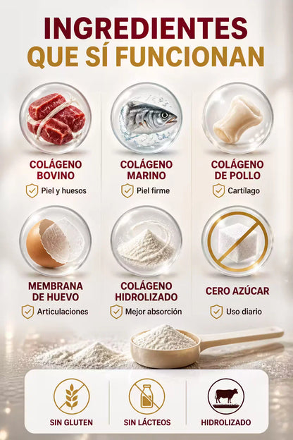 Multicolageno Protein Hidrolizado x 454g + Obsequio