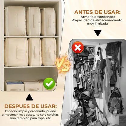 Organizador de Autocompresion - Duplica tu espacio