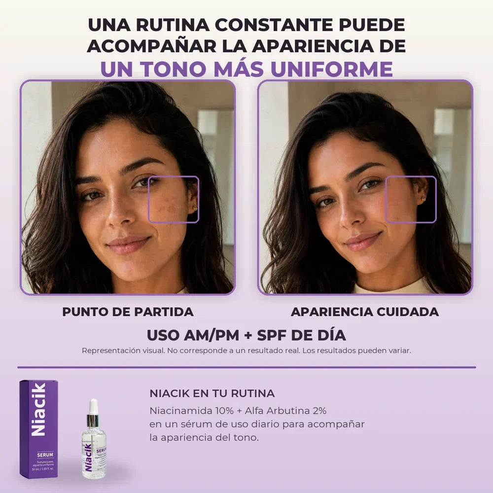 Niacik® Sérum Facial Antimanchas con Niacinamida 10% | 50ml