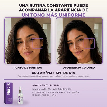 Niacik® Sérum Facial Antimanchas con Niacinamida 10% | 50ml