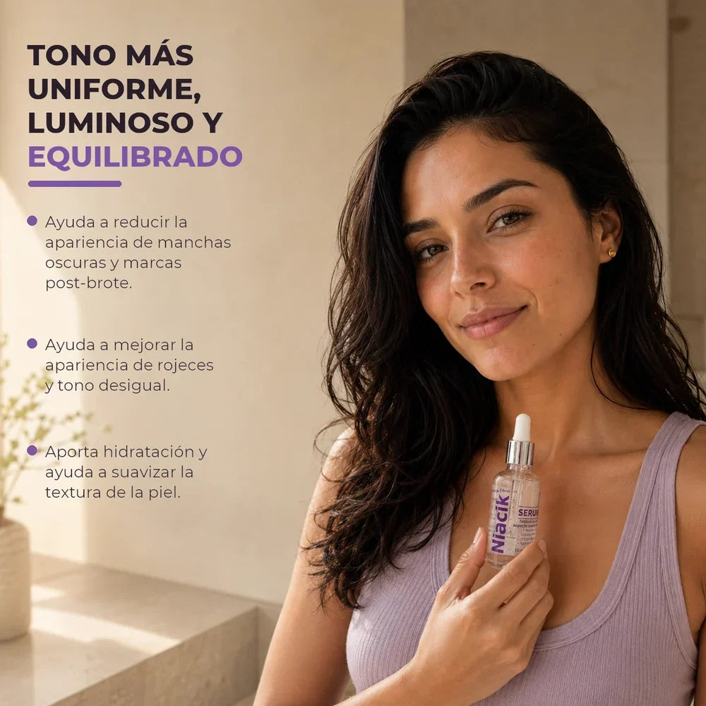 Niacik® Sérum Facial Antimanchas con Niacinamida 10% | 50ml