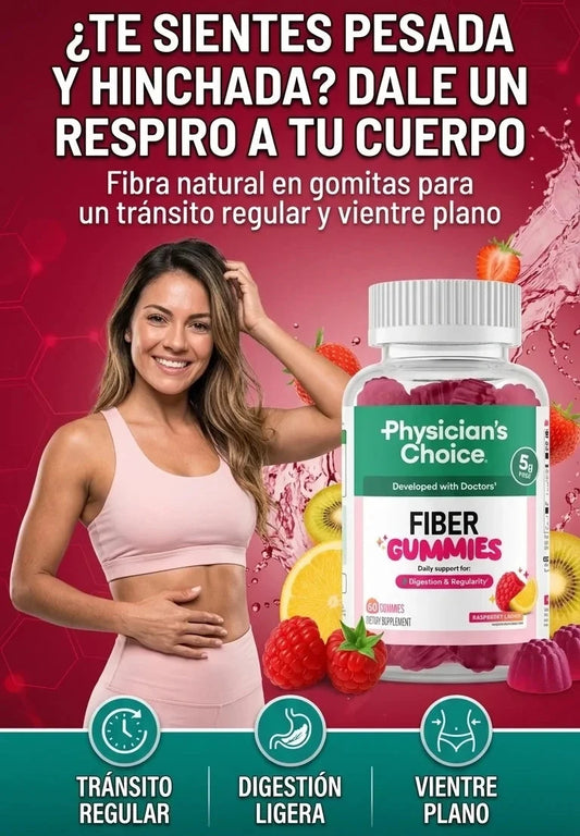 FIBER GUMMIES | 60 Gomitas