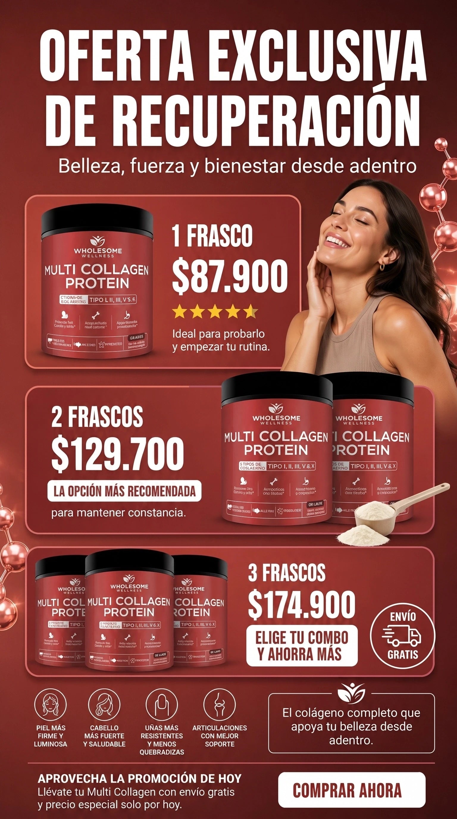 Multicolageno Proteina Hydrolizado | 454g