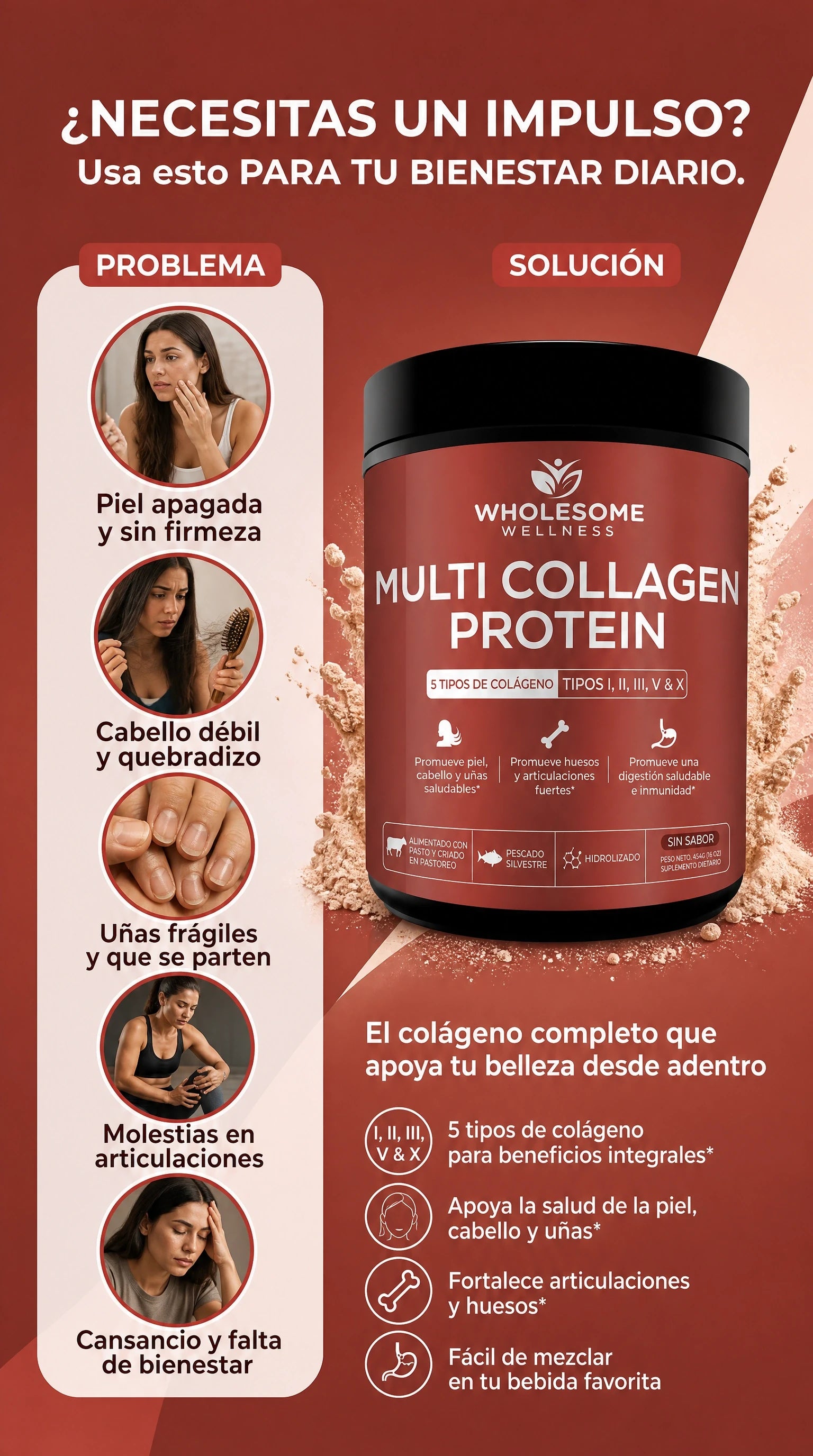 Multicolageno Proteina Hydrolizado | 454g