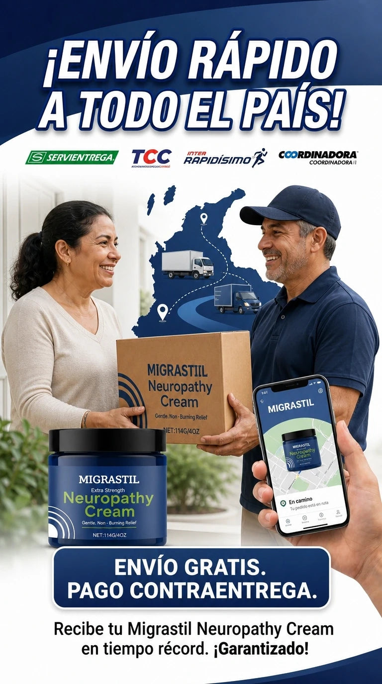 Envío gratis y pago contraentrega Migrastil Neuropathy Cream